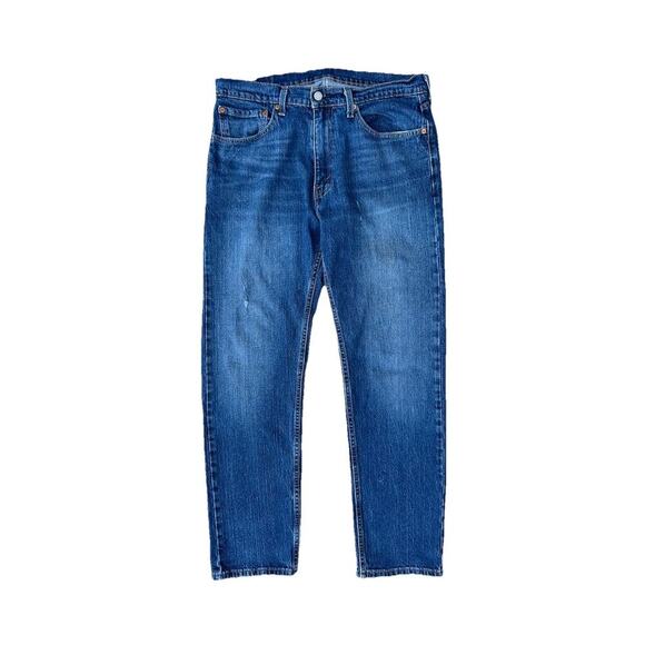 Levi Strauss Men’s Blue Denim Jeans 505 34x30 - Picture 1 of 10